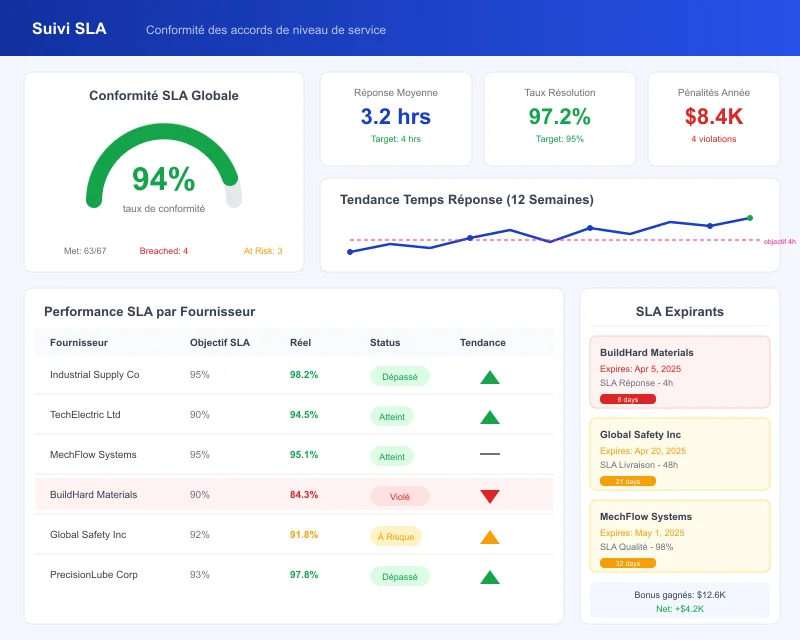 Task360 SLA tracking dashboard